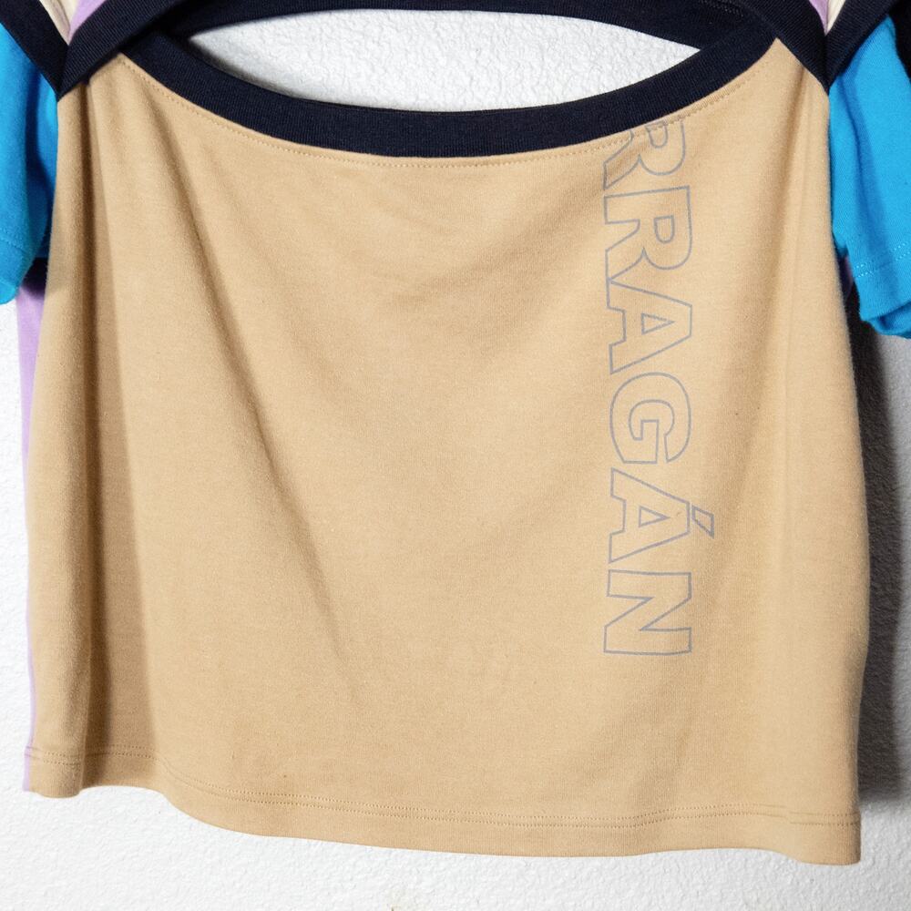 Barragan Multicolor Brazos Baby T-shirt Size XL - Picture 4 of 8